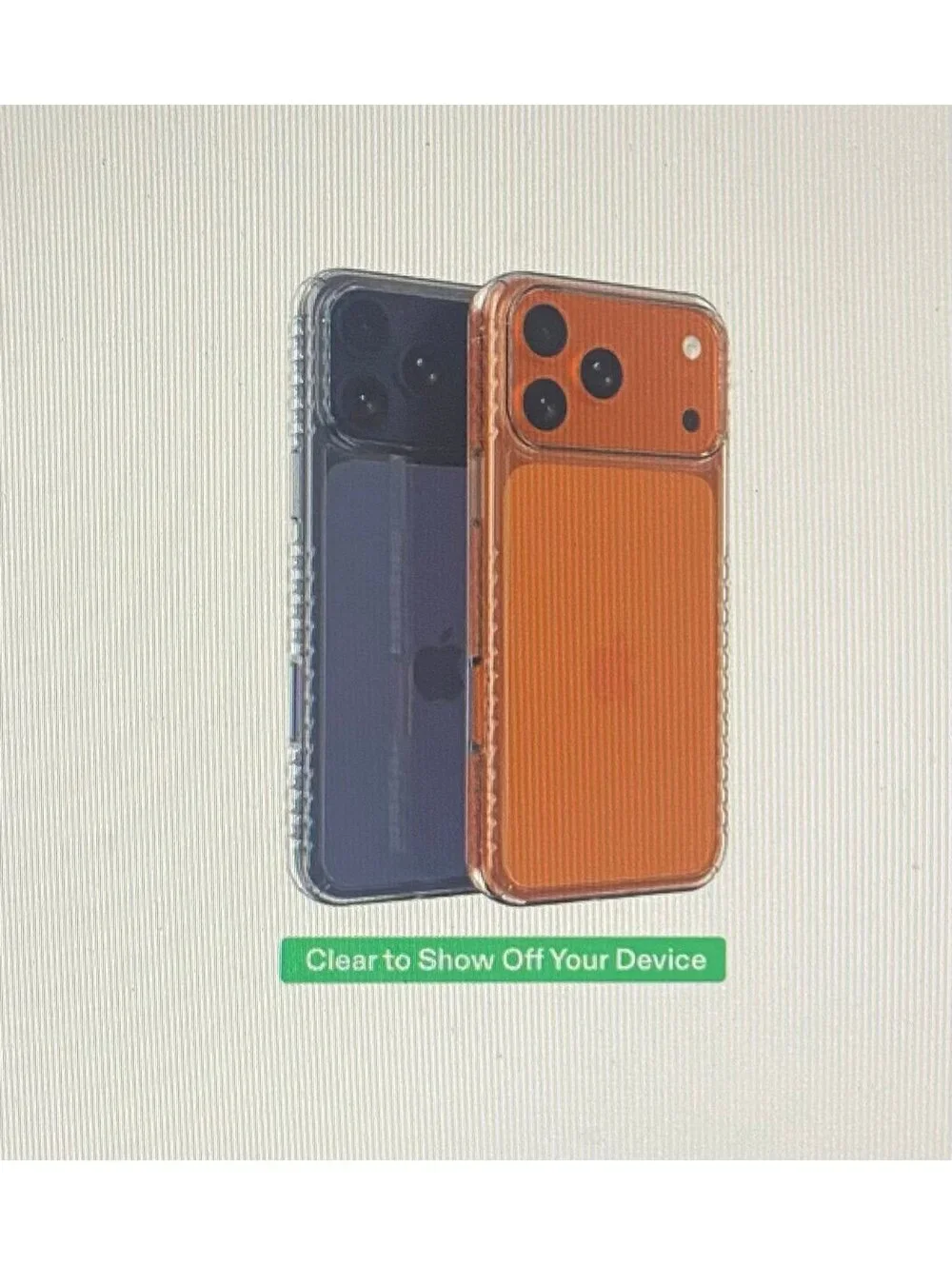 Onn Case for iPhone 17 Pro Max Clear